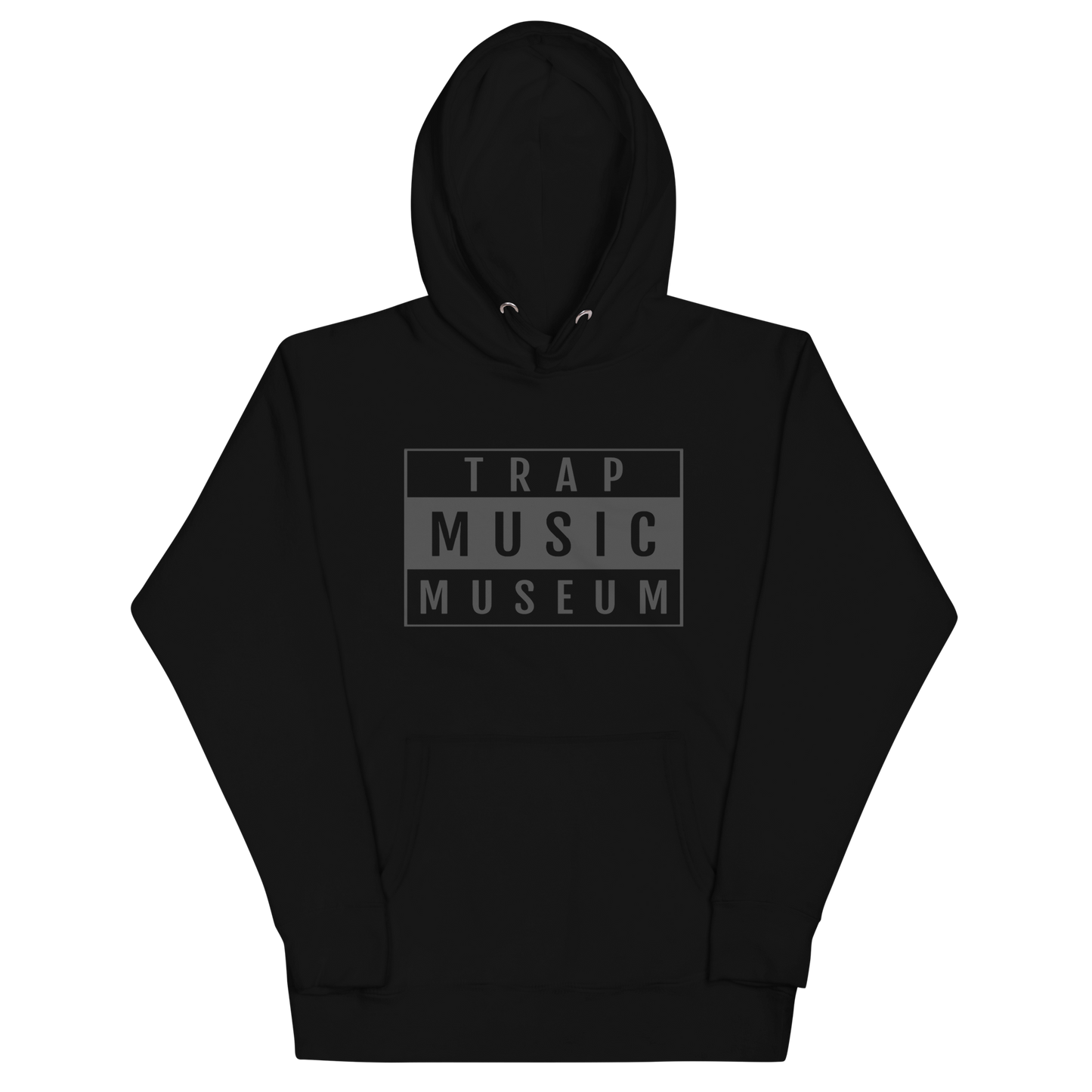 Black on Black Trap Music Museum Hoodie